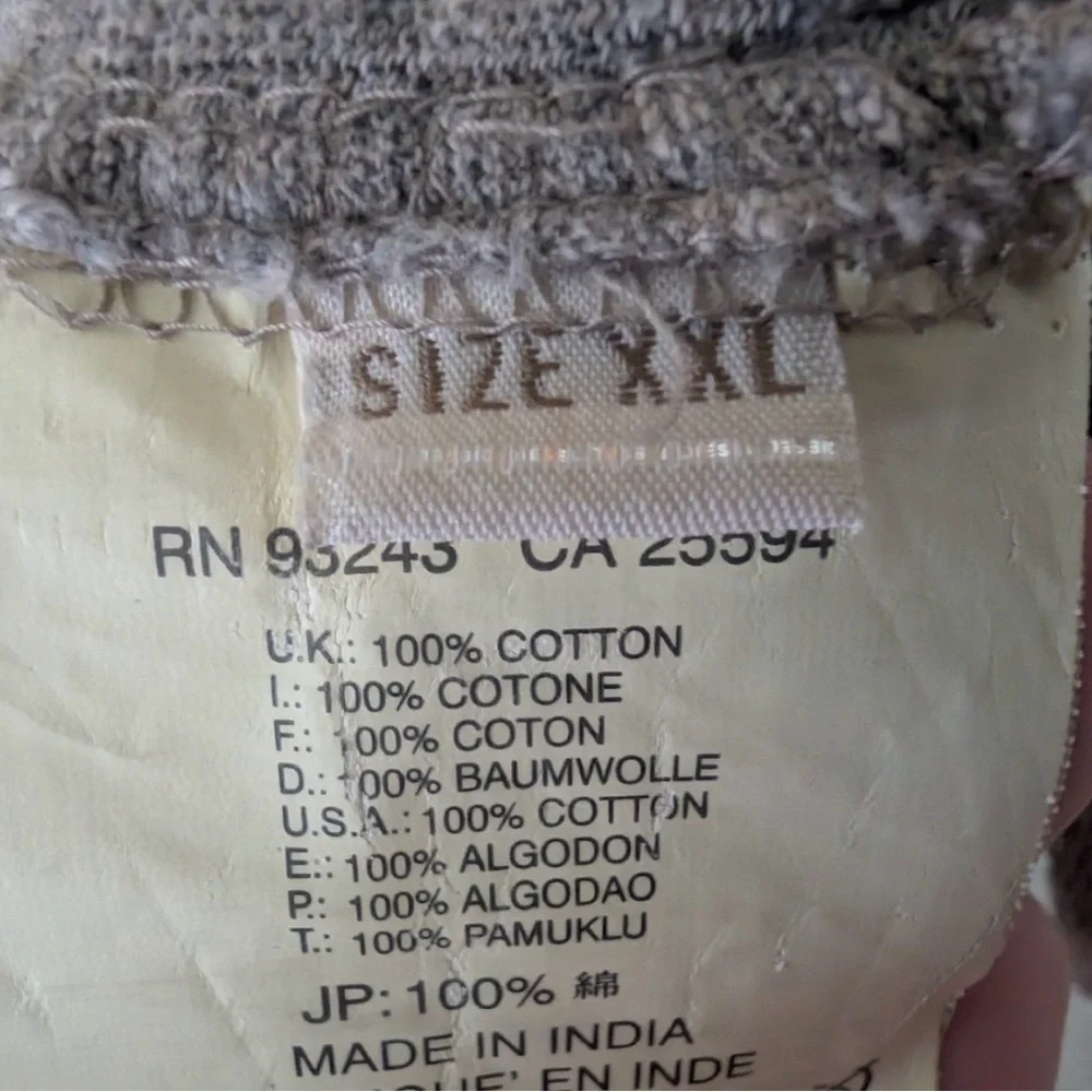 Diesel Gray Cotton Henley - Picture 4 of 6